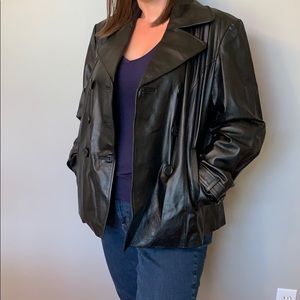 Women’s New York and Company Leather Jacket